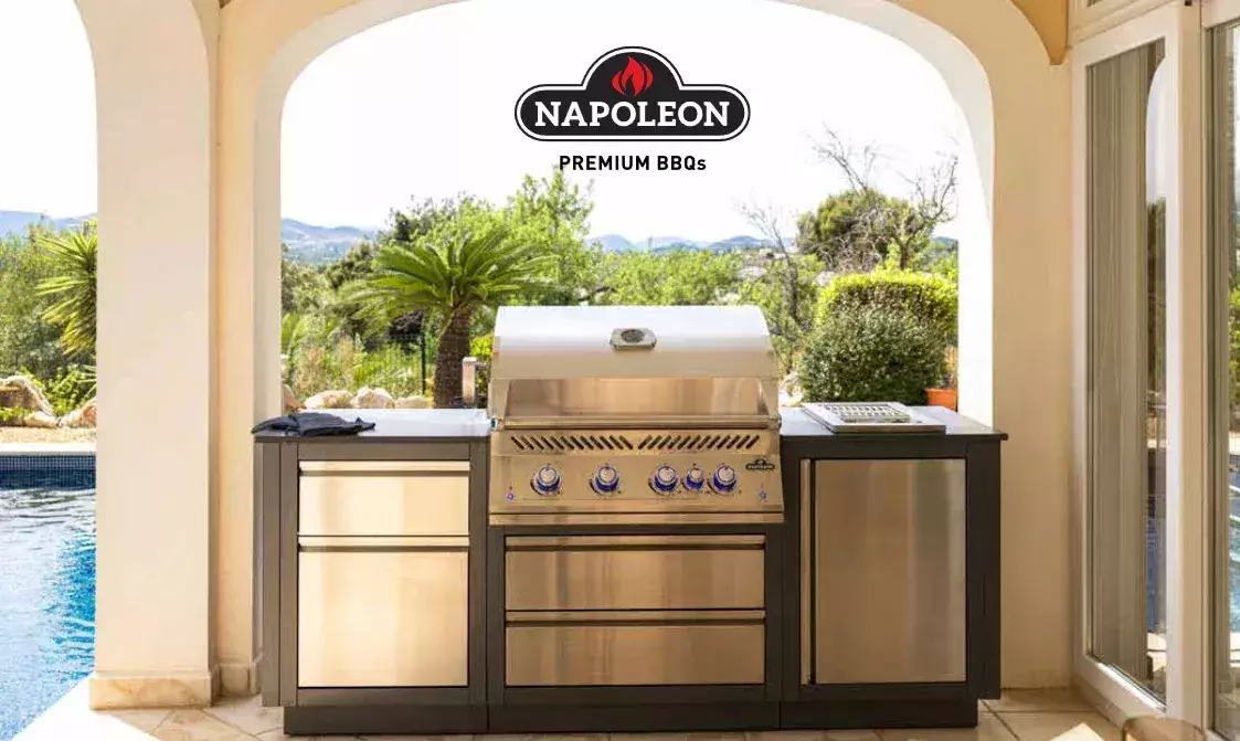 Kuchnia Zewnętrzna Napoleon Oasis Compact Seria 700 BIG32RBPSS 